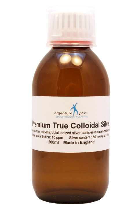 Argentum Plus Colloidal Silver 10ppm 200ml Screw Top