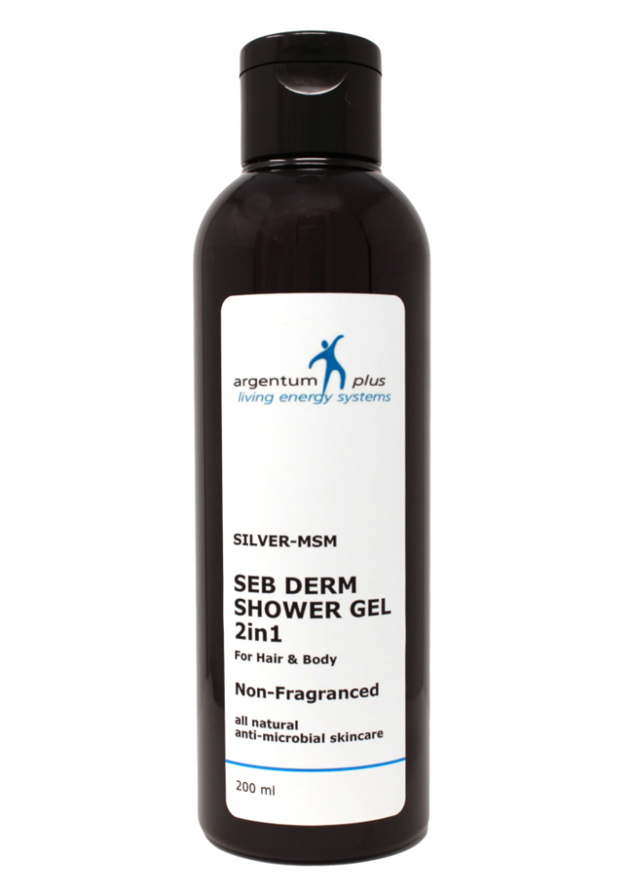 Argentum Plus Silver-MSM Seb Derm Shower Gel 2in1 200ml