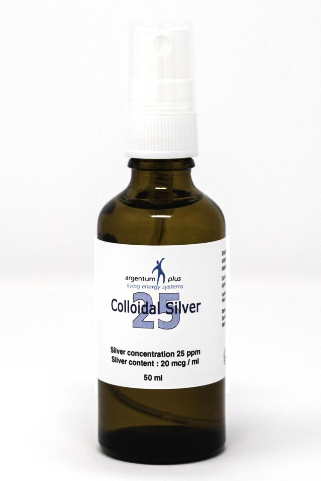 Argentum Plus Colloidal Silver 25ppm 50ml