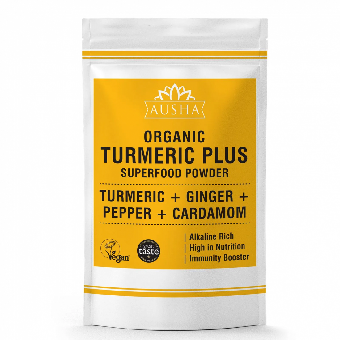 Ausha Organic Turmeric Plus Superfood Powder 250g