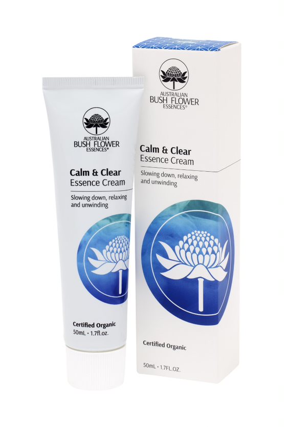 Australian Bush Flower Essences Calm &amp; Clear Essence Cream 50ml