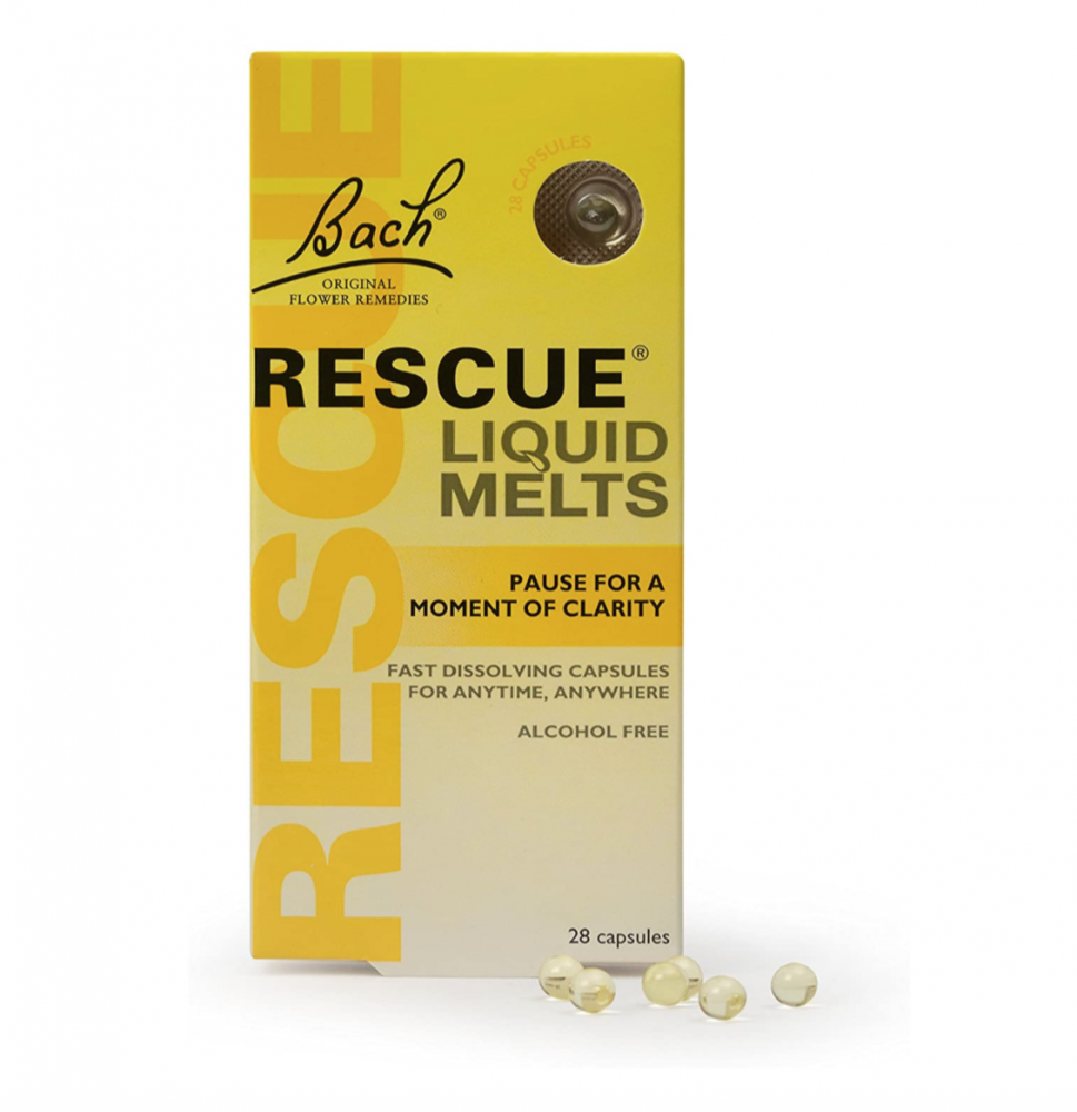 Bach Flower Remedies Rescue Liquid Melts 28&