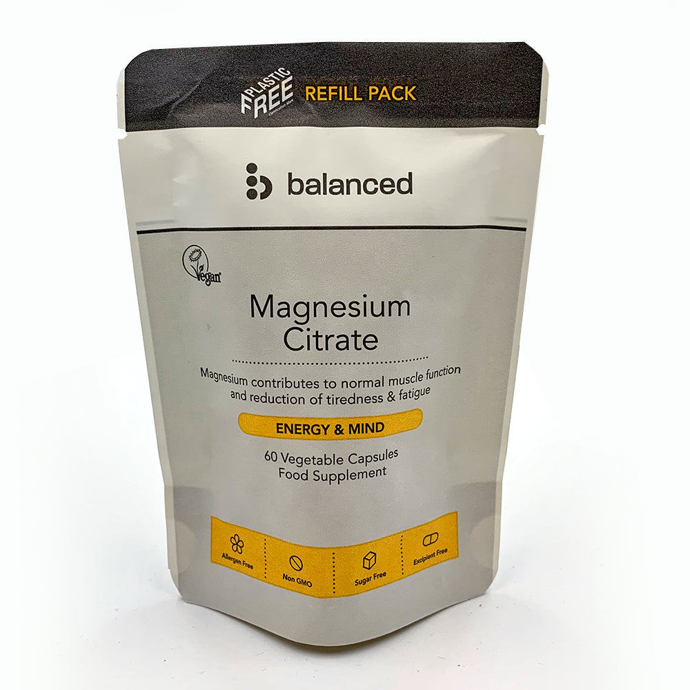 Balanced Magnesium Citrate (Refill Pack) 60&