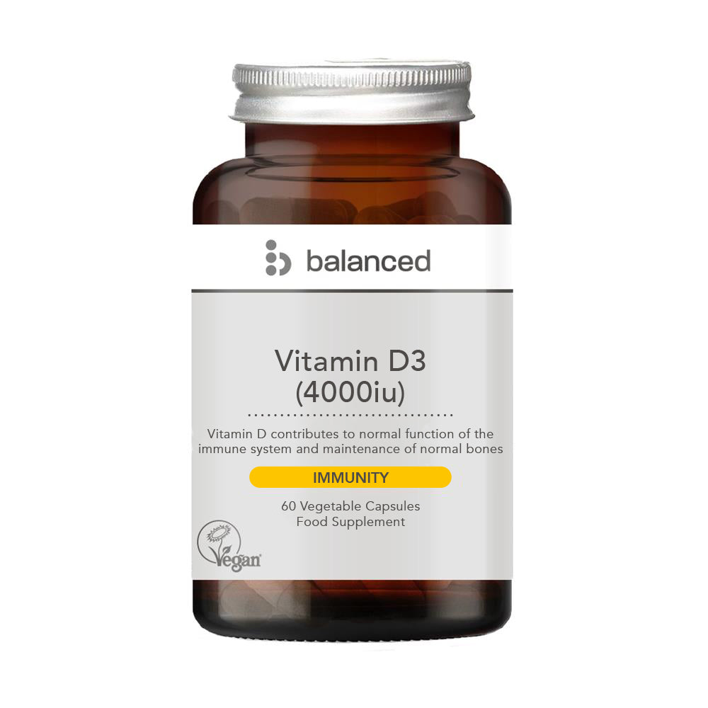 Balanced Vitamin D3 (4000iu) 60&