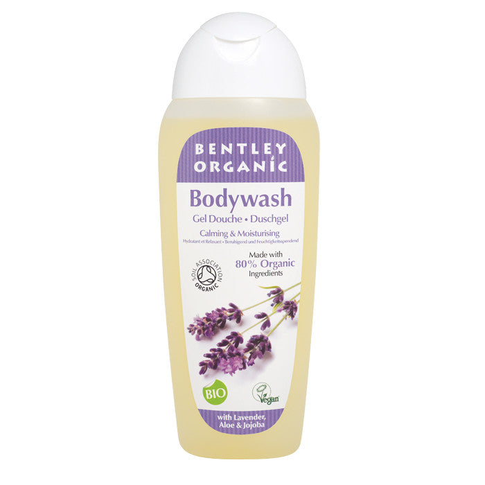 Bentley Organic Bodywash Calming &amp; Moisturising with Lavender, Aloe &amp; Jojoba 250ml