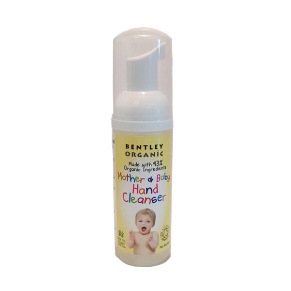 Bentley Organic Mother &amp; Baby Hand Cleanser No Alcohol 50ml