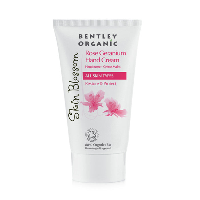 Bentley Organic Rose Geranium Hand Cream 75ml