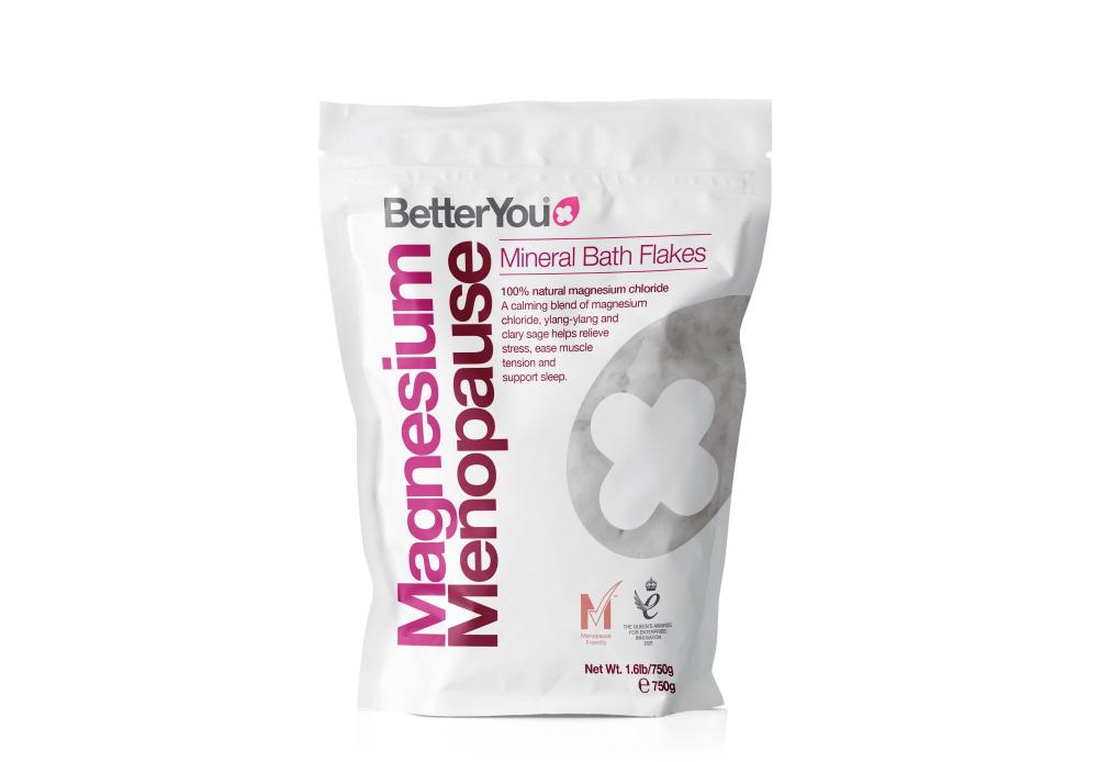 BetterYou Magnesium Menopause Mineral Bath Flakes 750g