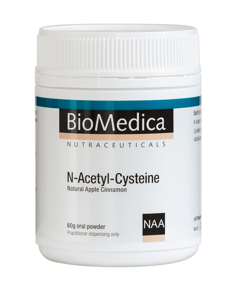 BioMedica N-Acetyl-Cysteine Natural Apple Cinnamon 60g