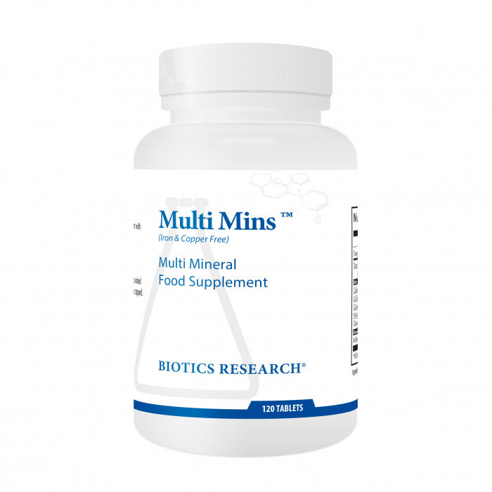 Biotics Research Multi Mins (Iron &amp; Copper Free) 120&