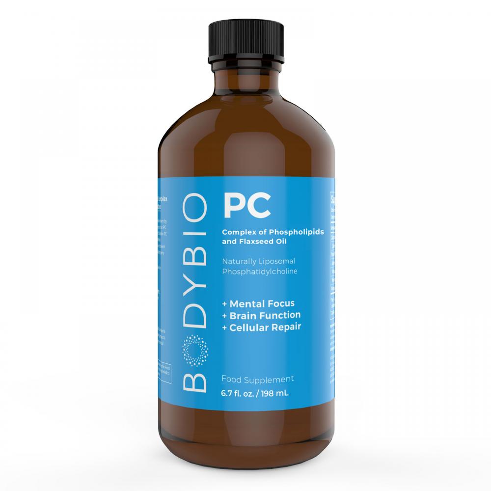 Bodybio PC Complex of Phospholipids and Flaxseed Oil 198ml