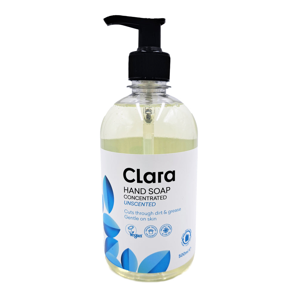 Clara Hand Soap Concentrated Unscented 500ml