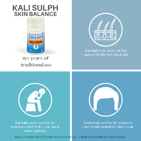 Schuessler Tissue Salts Kali Sulph - Skin Balance