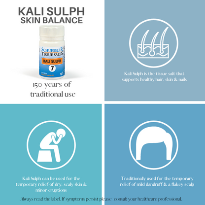 Schuessler Tissue Salts Kali Sulph - Skin Balance