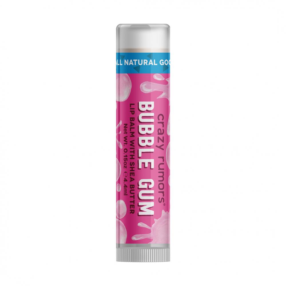 Crazy Rumors Bubble Gum Lip Balm with Shea Butter