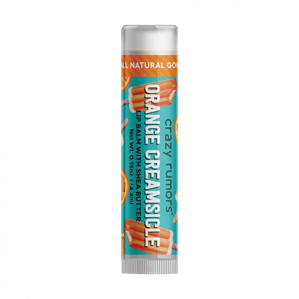 Crazy Rumors Orange Creamsicle Lip Balm with Shea Butter