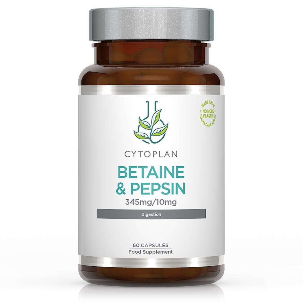 Cytoplan Betaine &amp; Pepsin 60 Capsules