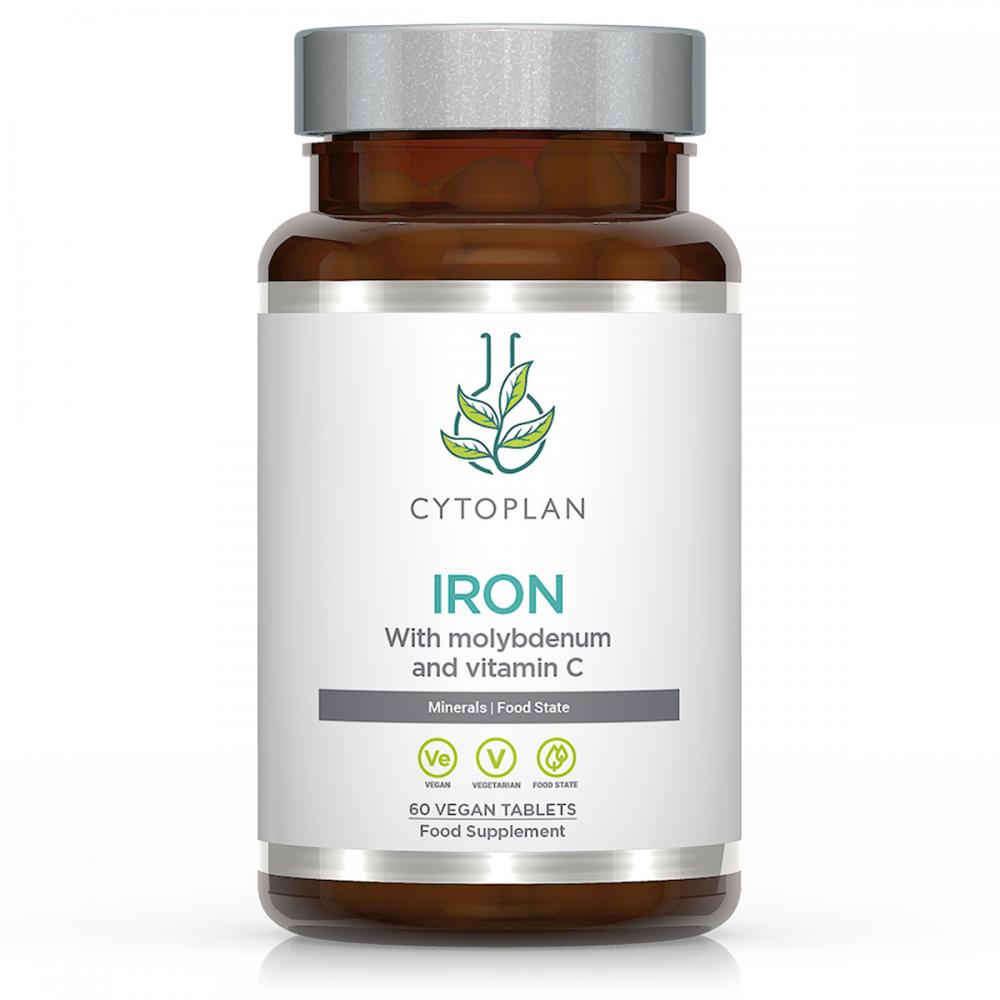 Cytoplan Iron with Molybdenum and Vitamin C 60 Tablets