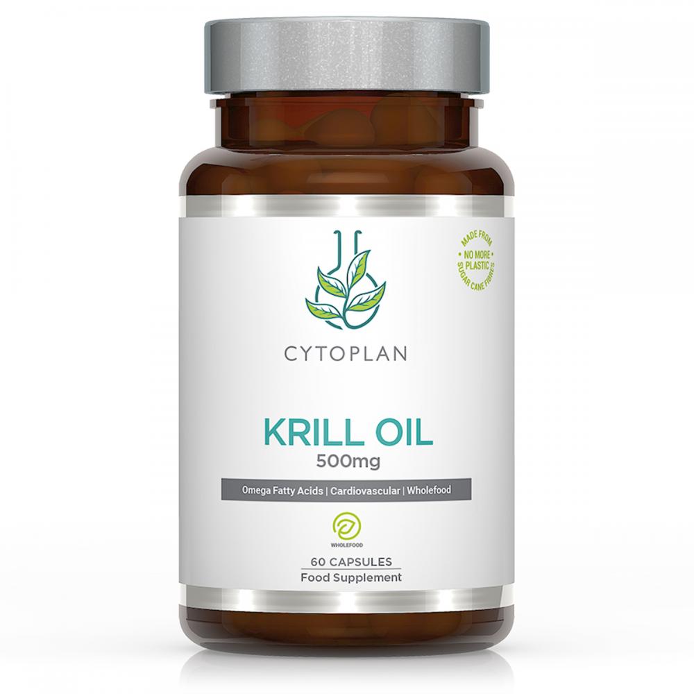 Cytoplan Krill Oil 500mg 60 Capsules