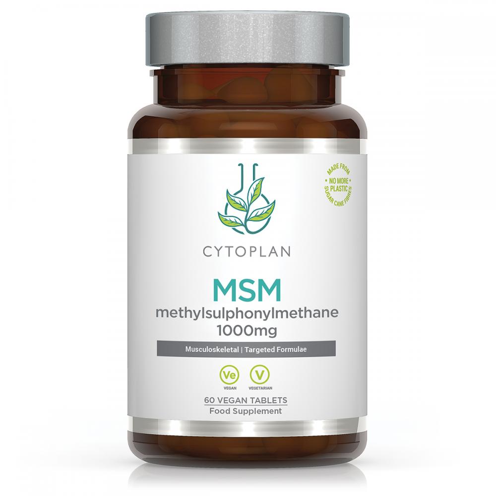 Cytoplan MSM Methylsulphonylmethane 1000mg 60 Tablets