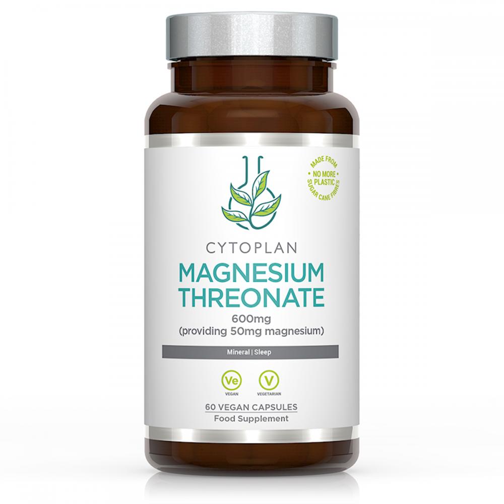 Cytoplan Magnesium Threonate 600mg 60 Capsules