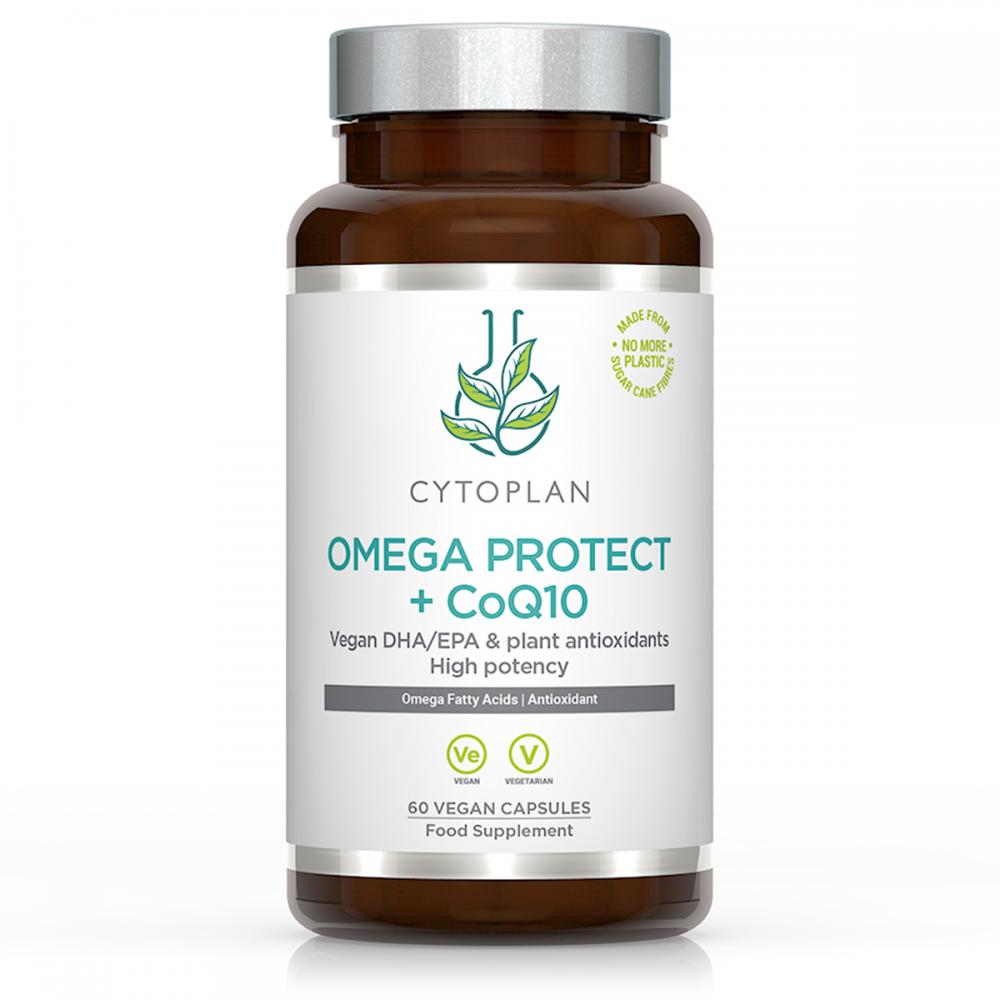 Cytoplan Omega Protect + CoQ10 60 Capsules