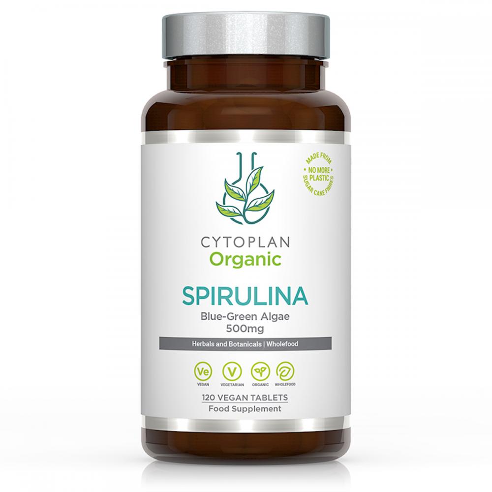 Cytoplan Organic Spirulina 120 Tablets