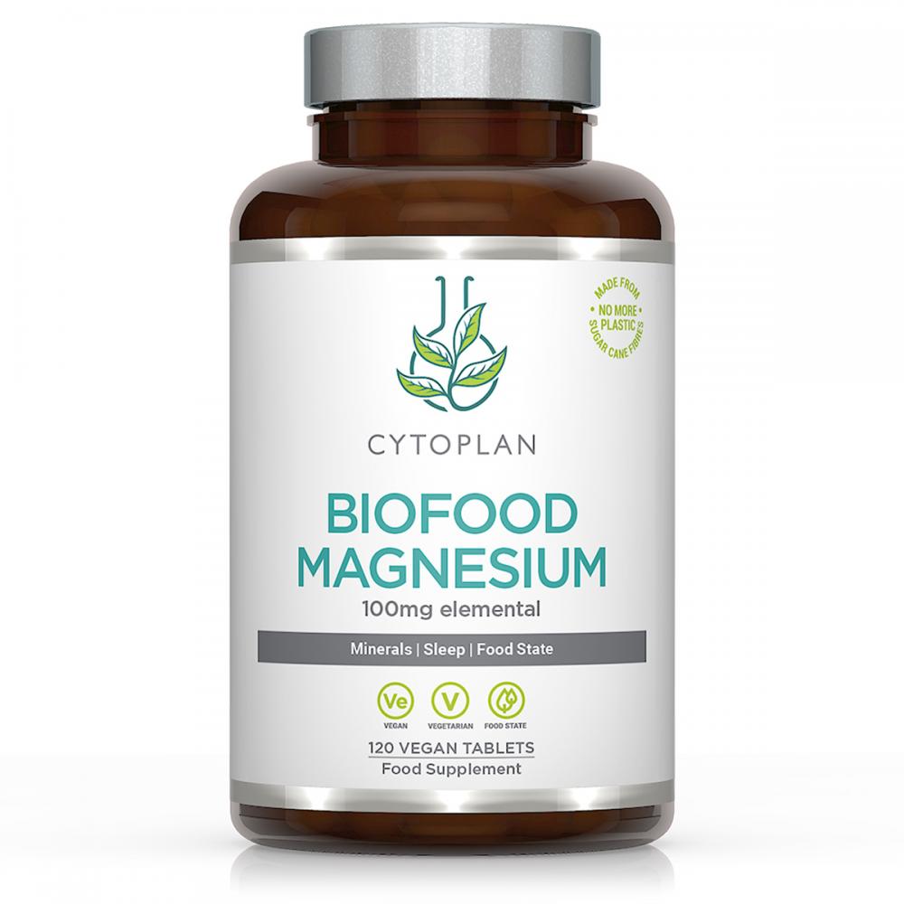 Cytoplan Biofood Magnesium 100mg Tablets