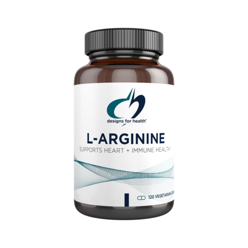 Designs For Health L-Arginine 120 Capsules