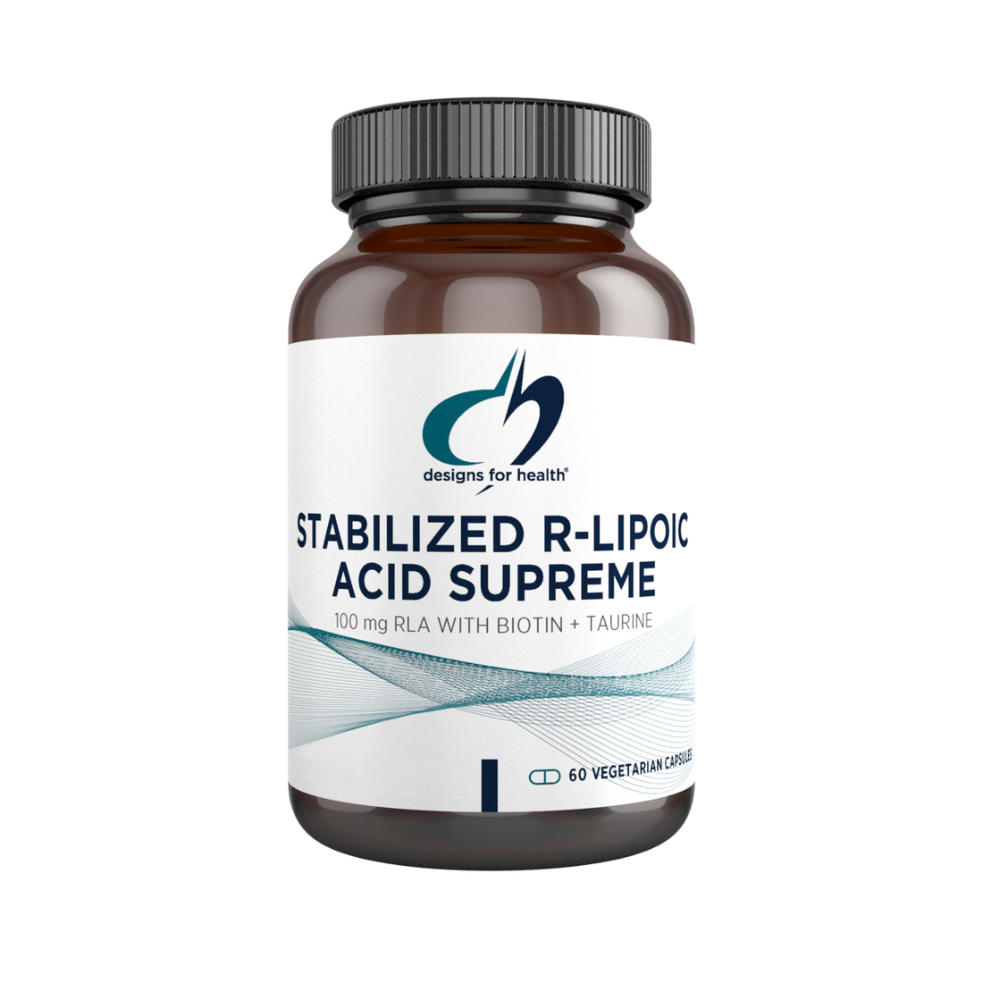 Designs For Health Stabilized R-Lipoic Acid Supreme 60 Capsules