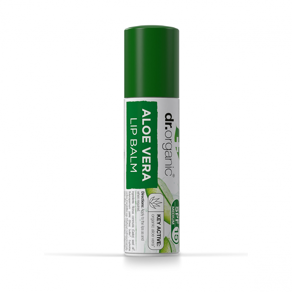 Dr Organic Aloe Vera Lip Balm 5.7ml