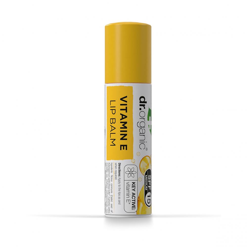 Dr Organic Vitamin E Lip Balm SPF15 5.7ml