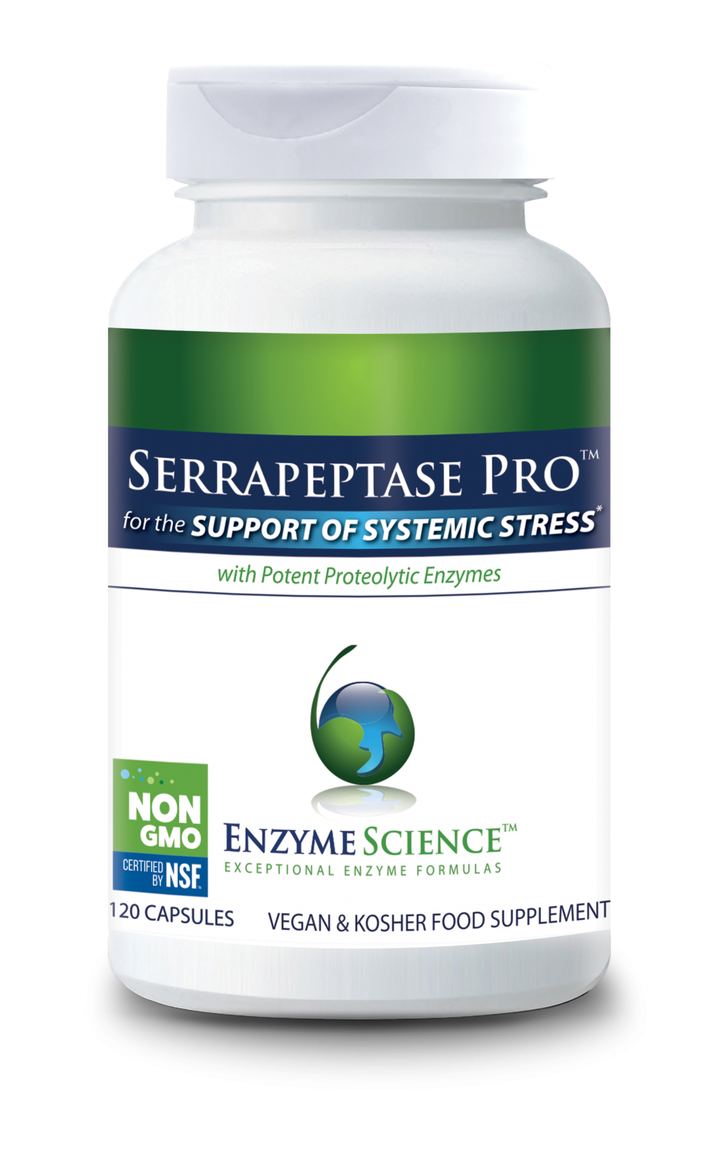 Enzyme Science Serrapeptase Pro 120 Capsules