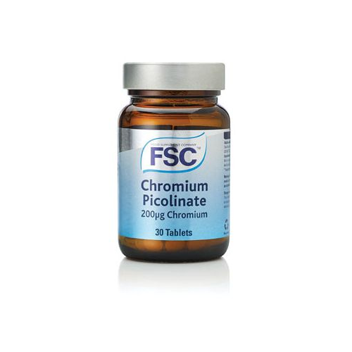 FSC Chromium Picolinate 200ug 30 Tablets