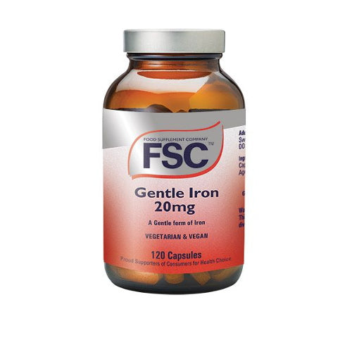 FSC Gentle Iron 20mg 120 Capsules