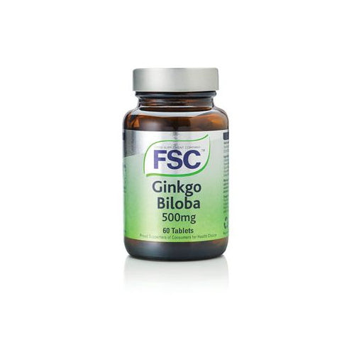 FSC Ginkgo Biloba 500mg 60 Tablets