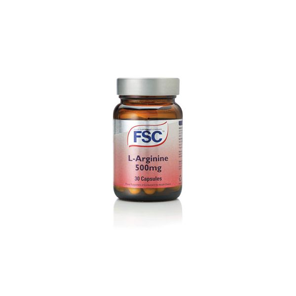 FSC L-Arginine 500mg 30 Capsules