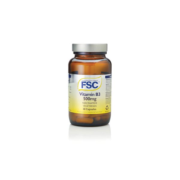 FSC Vitamin B3 500mg 60 Capsules