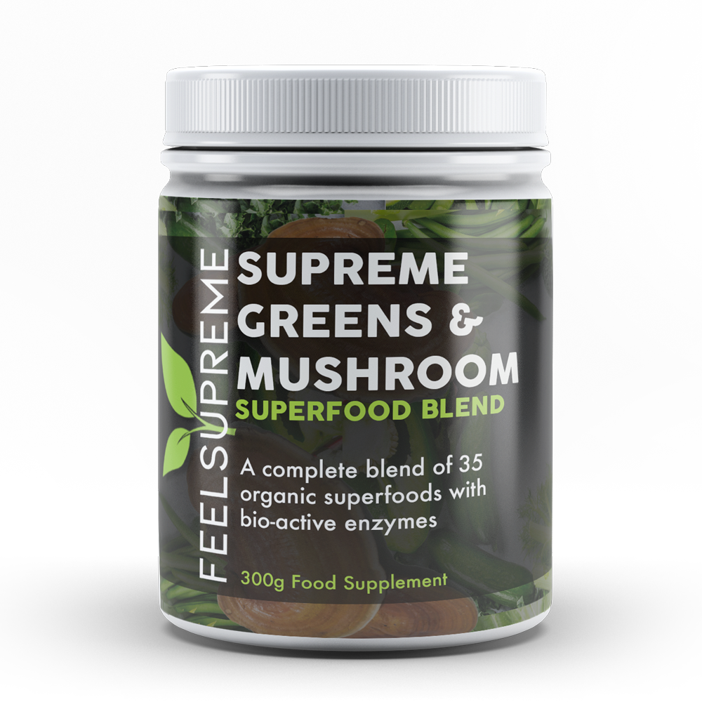 Feel Supreme Supreme Greens &amp; Mushroom Superfood Blend 300g