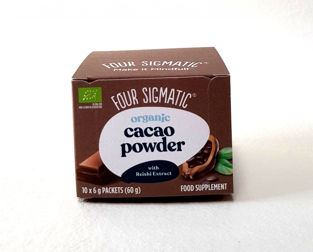 Four Sigmatic Organic Cacao Powder with Reishi Extract 10x6g