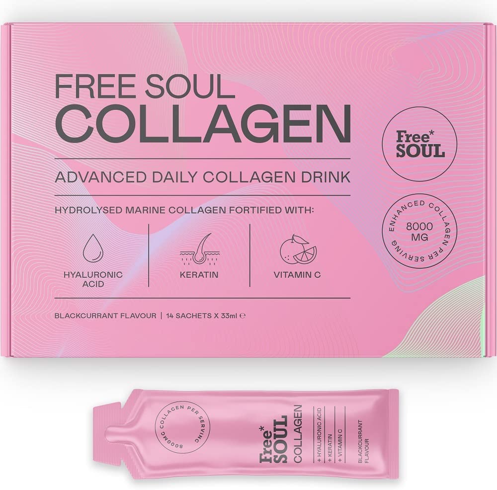 Free Soul Collagen Advanced Daily Collagen Drink 14 Sachets