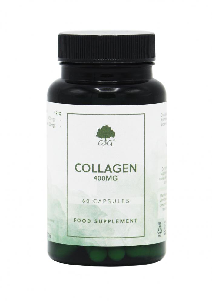 G&amp;G Vitamins Collagen 400mg 60 Capsules