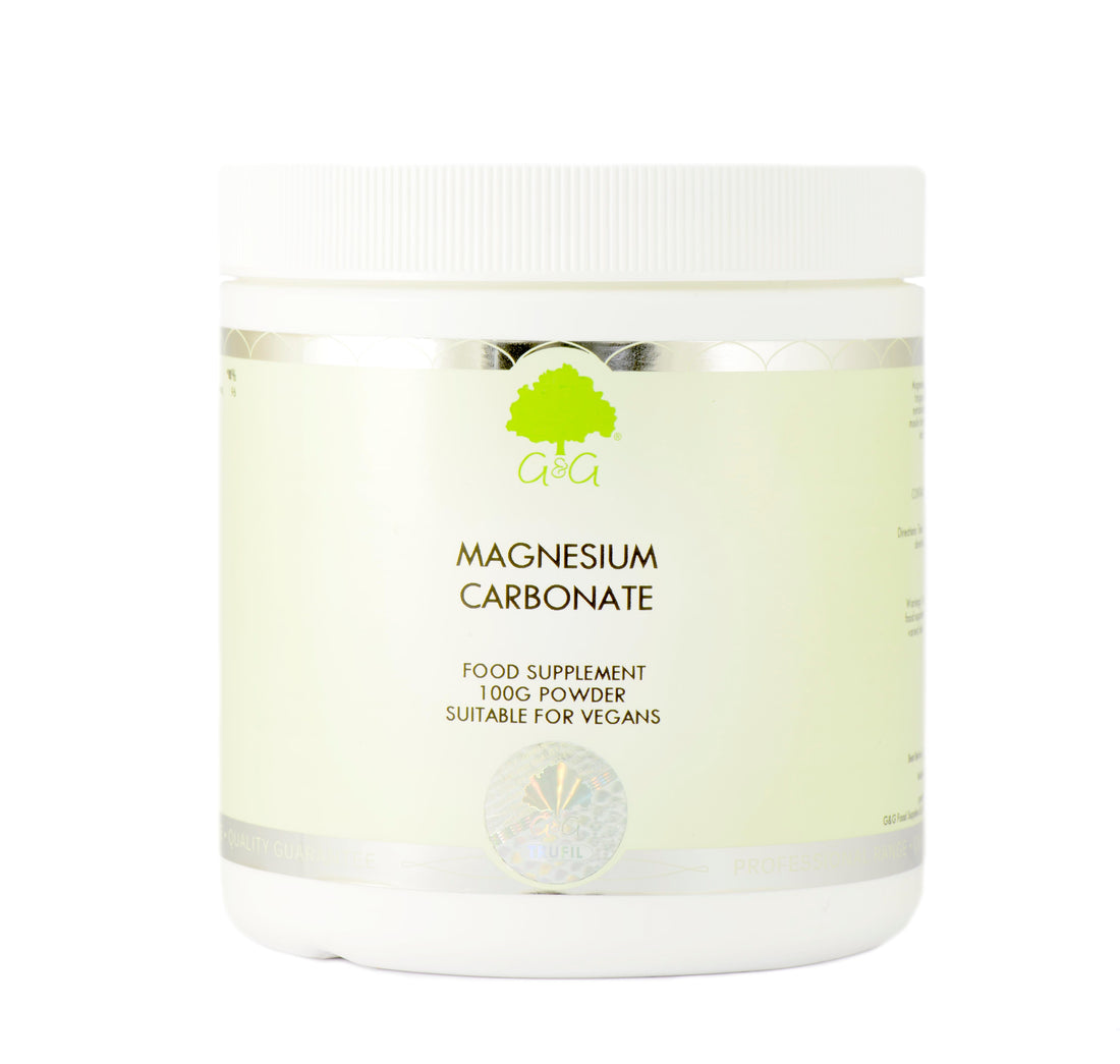 G&G Vitamins Magnesium Carbonate 100g