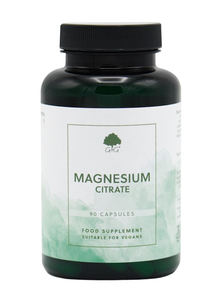 G&amp;G Vitamins Magnesium Citrate 90 Capsules