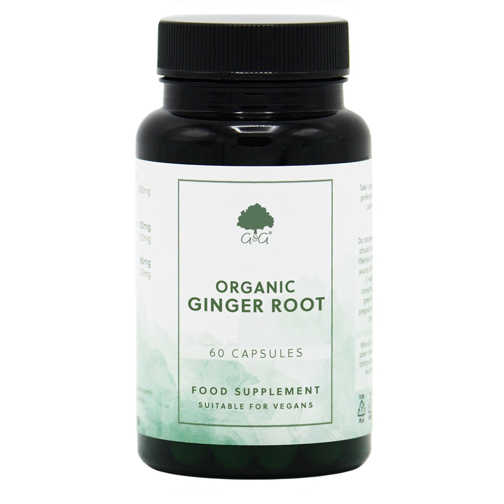 G&amp;G Vitamins Organic Ginger Root 60 Capsules