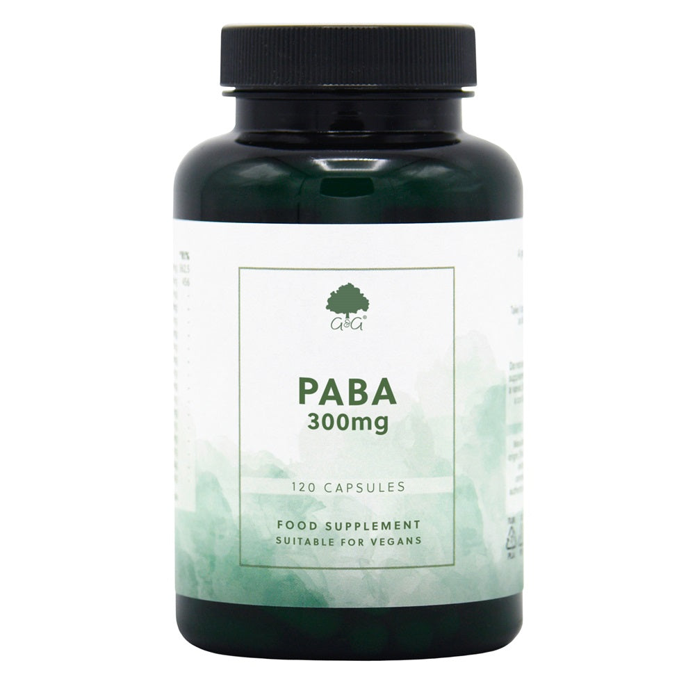 G&amp;G Vitamins PABA 300mg 120 Capsules