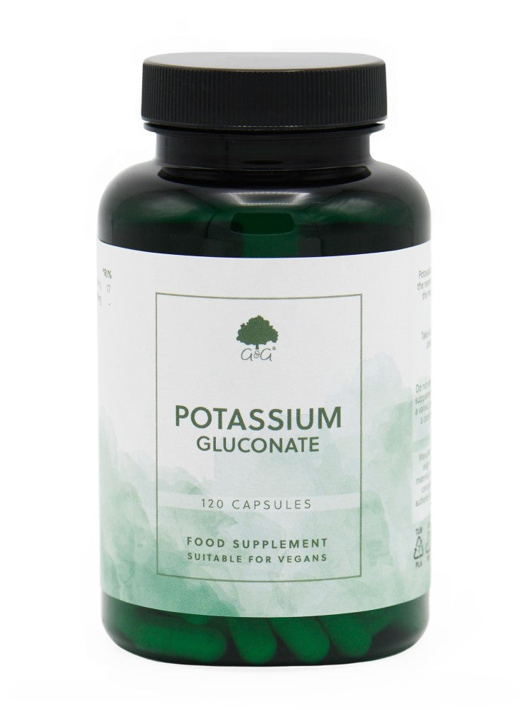 G&G Vitamins Potassium Gluconate 120 Capsules