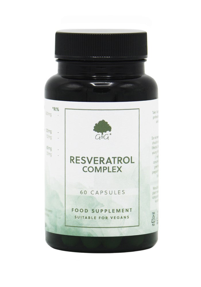 G&G Vitamins Resveratrol Complex 60 Capsules
