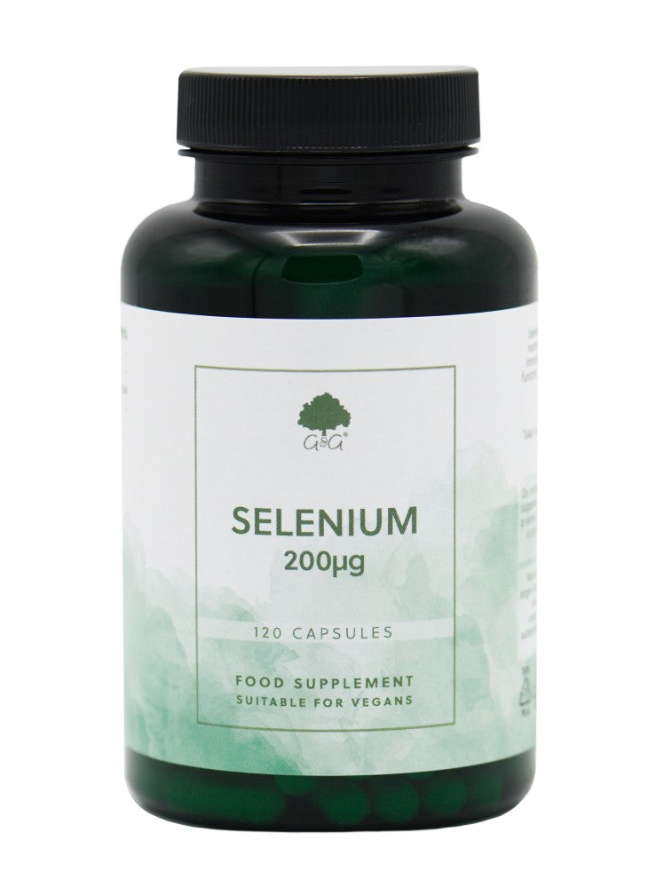 G&amp;G Vitamins Selenium 200ug 120 Capsules