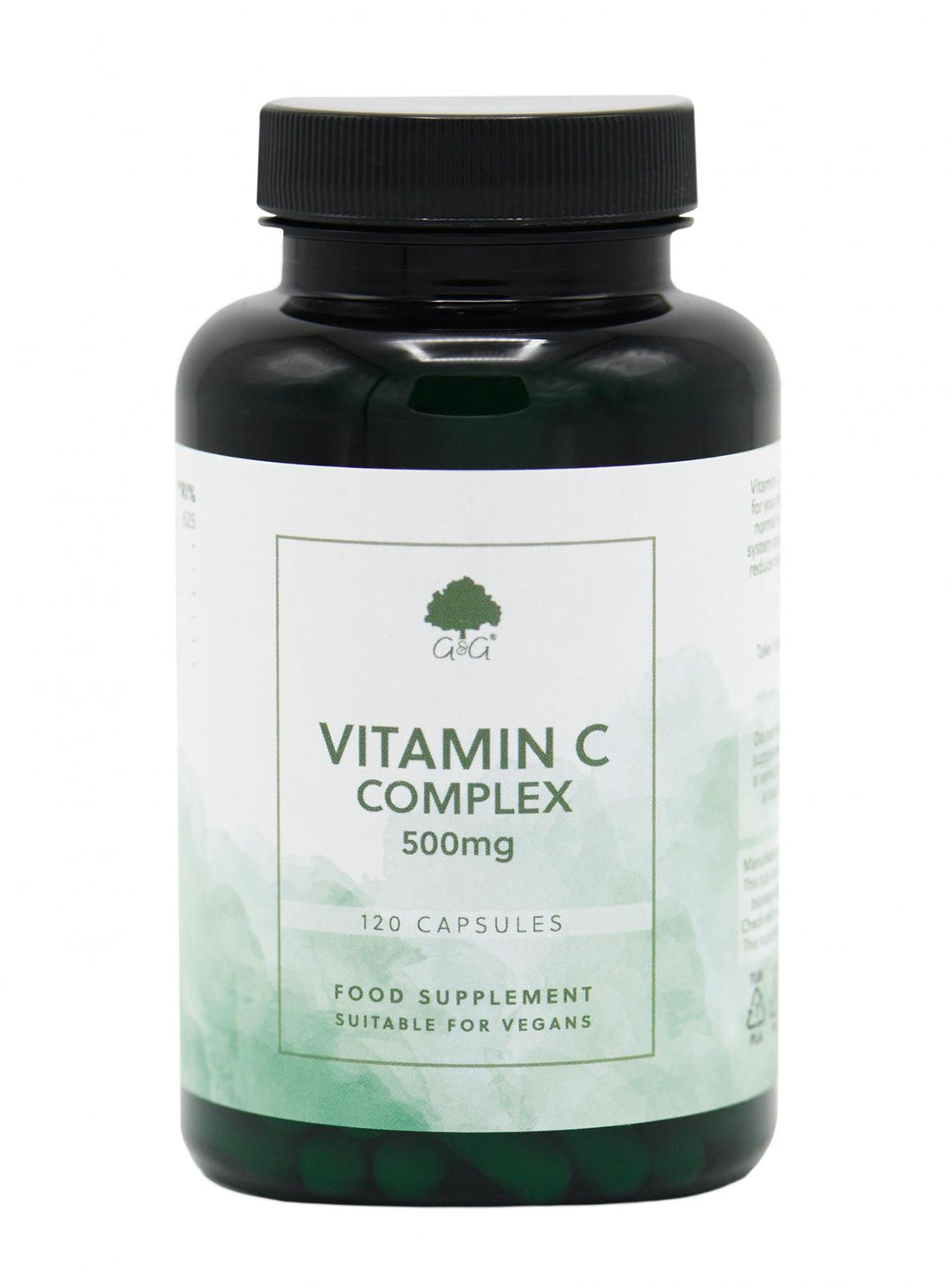 G&G Vitamins Vitamin C Complex 500mg 120 Capsules